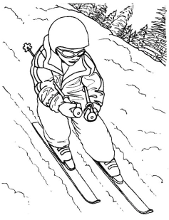 Лыжник